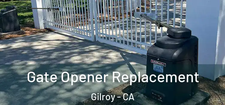 Gate Opener Replacement Gilroy - CA