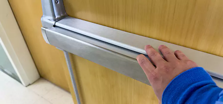 Installing a Push Bar on a Door Gilroy